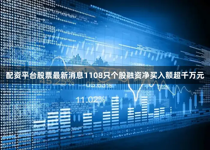 配资平台股票最新消息1108只个股融资净买入额超千万元